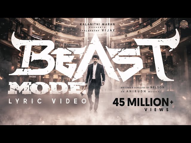 Beast Mode song lyrics in tamil Beast Mode song lyrics in tamil
